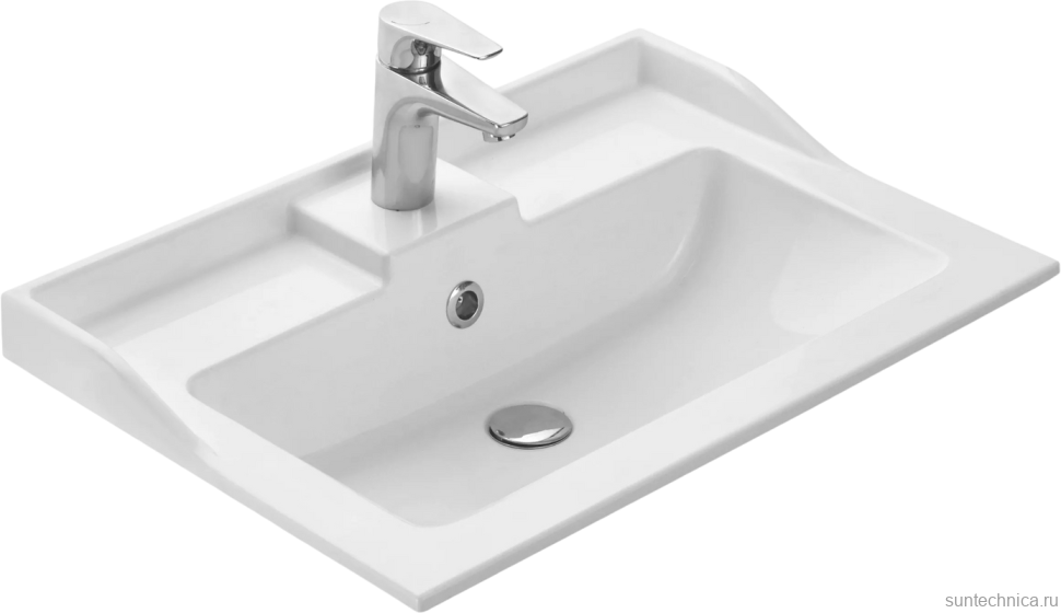 Мебельная раковина AQUATON Фабиа 650 белая