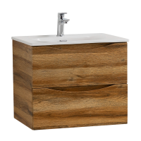 Тумба с раковиной BelBagno Marino-cer-n 60 подвесная, rovere rustico