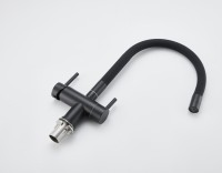 Смеситель для кухни Emar Steel ЕС - 3015 black Смеситель для кухни Emar Steel ЕС - 3015 black