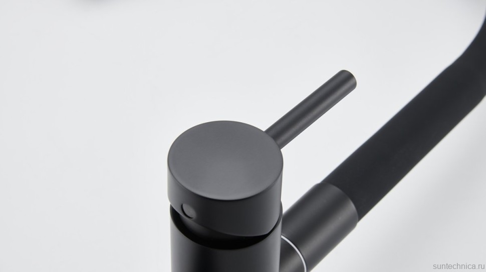 Смеситель для кухни Emar Steel ЕС - 3015 black