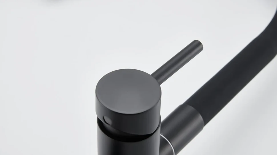 Смеситель для кухни Emar Steel ЕС - 3015 black