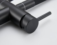 Смеситель для кухни Emar Steel ЕС - 3015 black Смеситель для кухни Emar Steel ЕС - 3015 black