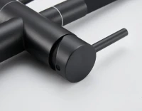 Смеситель для кухни Emar Steel ЕС - 3015 black