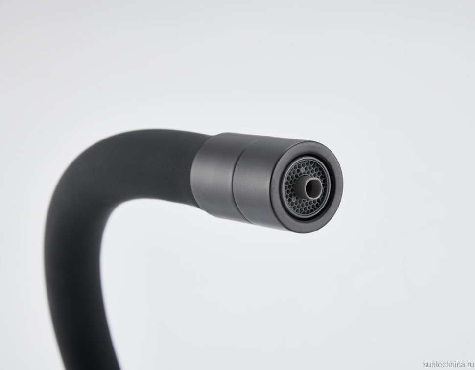 Смеситель для кухни Emar Steel ЕС - 3015 black