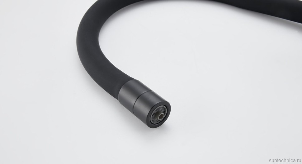 Смеситель для кухни Emar Steel ЕС - 3015 black