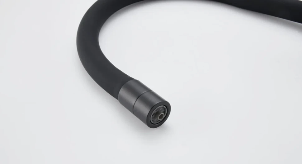 Смеситель для кухни Emar Steel ЕС - 3015 black