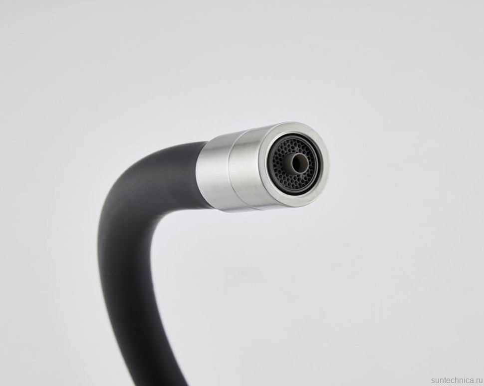 Смеситель для кухни Emar Steel ЕС - 3015 black