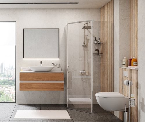 Душевой уголок Wasserkraft Leine 35P11 90x90 см