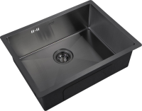 Комплект Мойка Zorg Inox PVD 5844 grafit + Измельчитель Inox D