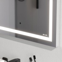 Зеркало AM.PM Gem 55 c подсветкой по периметру