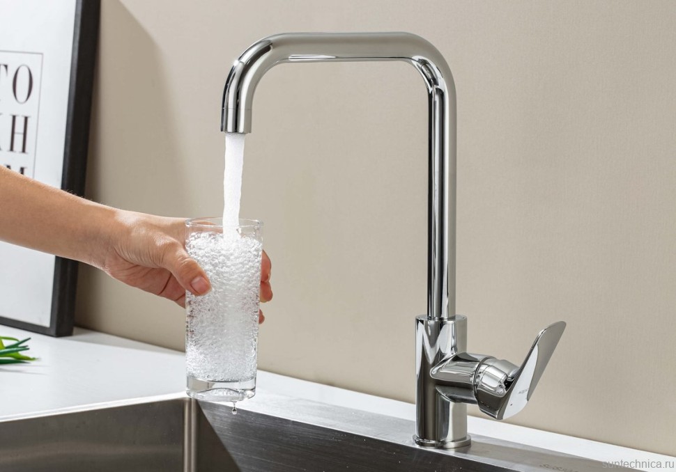 Смеситель для кухни AQUATEK Вега AQ1081CR хром