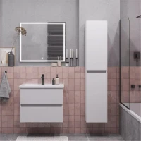 Тумба с раковиной SanStar Велья 70 подвесная, белая