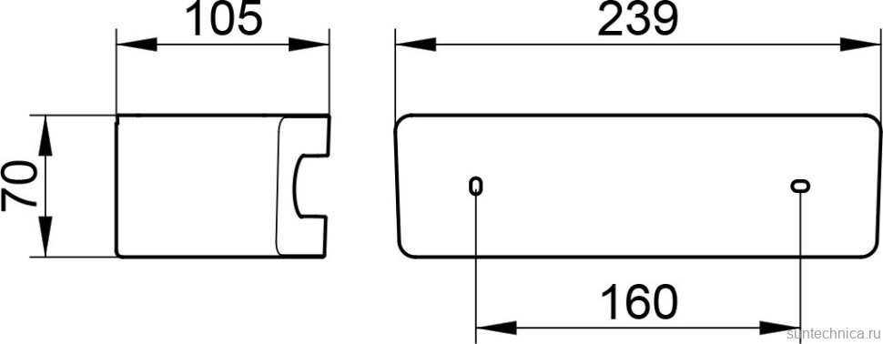 Полка Keuco Elegance 11658 латунь шлифованная, антрацит