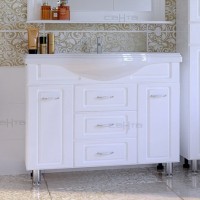 Тумба с раковиной СаНта Монарх 105 белая Тумба с раковиной СаНта Монарх 105 белая