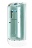 Душевая кабина DTO D D278SLED с подсветкой, профиль хром, стекло матовое