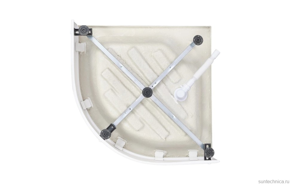 Душевая кабина DTO D D278SLED с подсветкой, профиль хром, стекло матовое