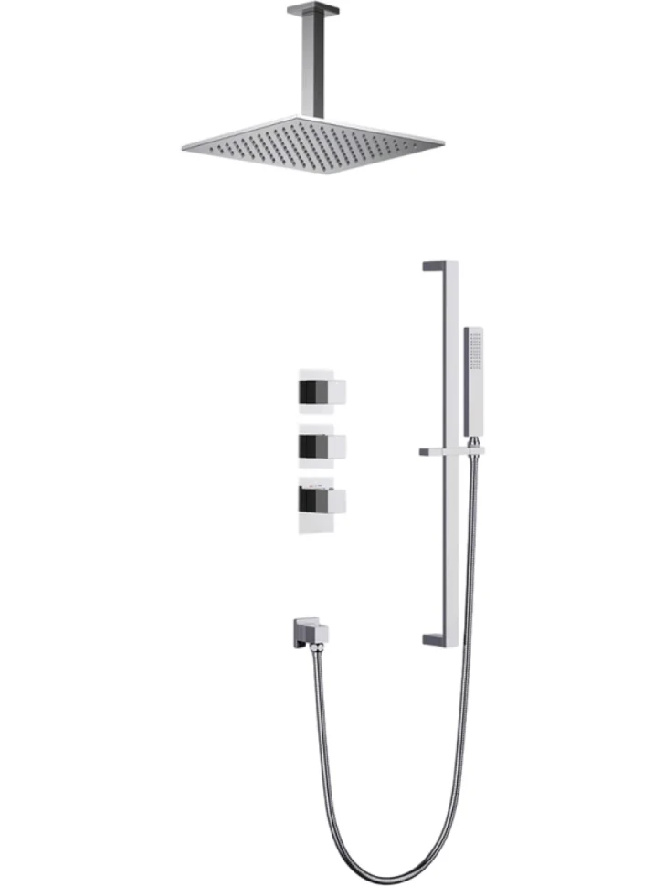 Душевой комплект Timo Selene SX-2229/00SM С ВНУТРЕННЕЙ ЧАСТЬЮ, с термостатом, хром