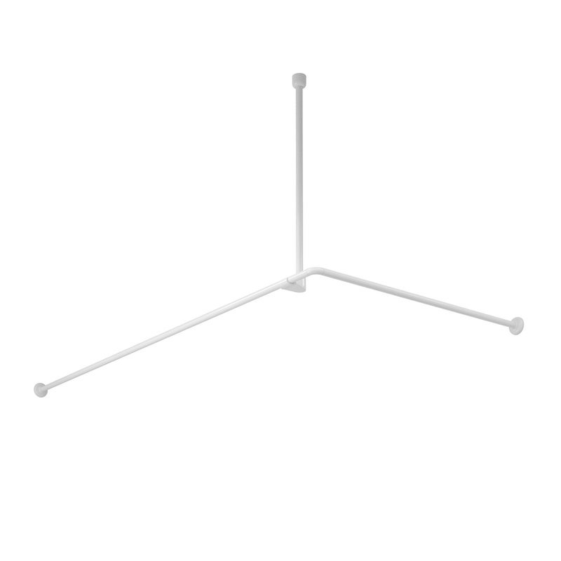 Угловой карниз для ванны Wasserkraft Kammel SC-839018 180x90 см, Г-образный, глянцевый белый