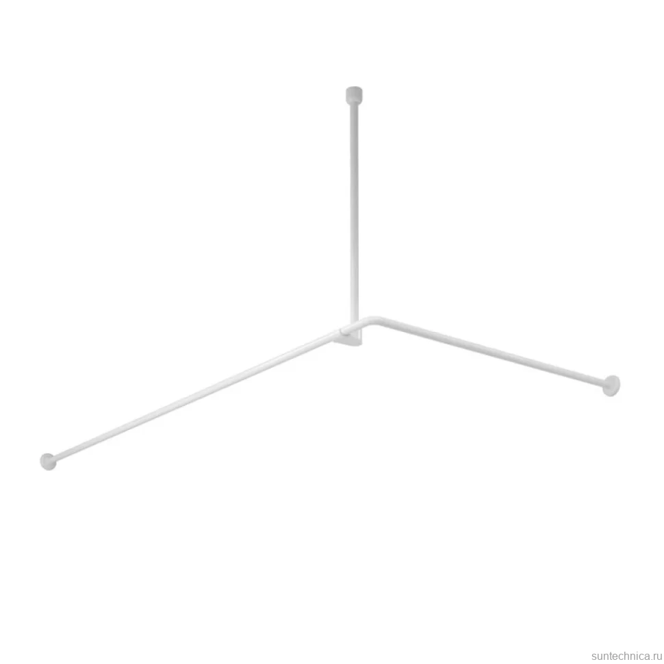 Угловой карниз для ванны Wasserkraft Kammel SC-839018 180x90 см, Г-образный, глянцевый белый