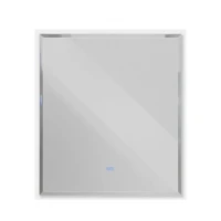 Зеркало Cezares Interni 80x90 с подсветкой, с антизапотевателем, белое