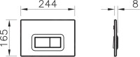 Комплект Унитаз подвесной BOCCHI Venezia 1295-006-0129 серый матовый + Крышка A0302-006 с микролифтом, серая матовая + Инсталляция VitrA V-Fix Core + Кнопка 740-0680 хром