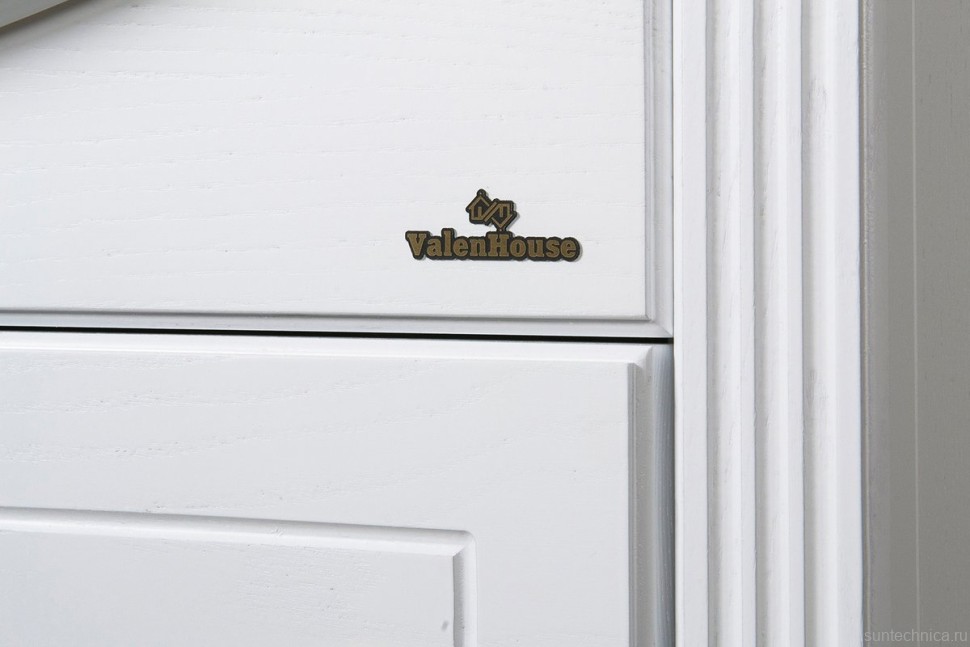 Мебель для ванной комнаты ValenHouse Эллина 80 белая, фурнитура бронза