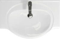 Мебель для ванной комнаты ValenHouse Эллина 80 белая, фурнитура бронза