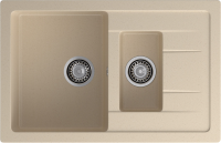 Комплект Мойка GranFest Quadro Q-775KL кашемир + Измельчитель Status Premium 300