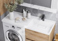 Мебель для ванной комнаты AQUATON Лондри 60 R, дуб сантана