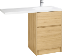 Мебель для ванной комнаты AQUATON Лондри 60 R, дуб сантана