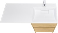 Мебель для ванной комнаты AQUATON Лондри 60 R, дуб сантана