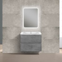 Тумба с раковиной Vincea Vico 60 бетон