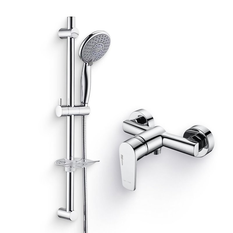 Душевой комплект Смеситель для душа Wasserkraft Dill 6102 + Гарнитур A004