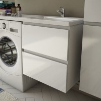 Мебель для ванной комнаты Эстет Dallas Luxe 140 подвесная, 2 ящика R