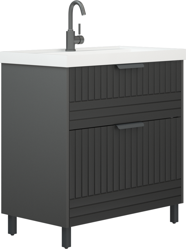 Тумба с раковиной Corozo Терра 80 напольная