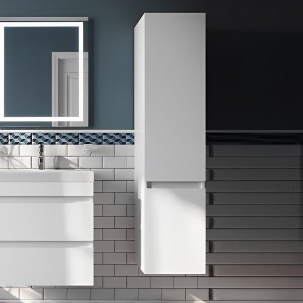 Шкаф пенал для ванной IDDIS Zodiac 35