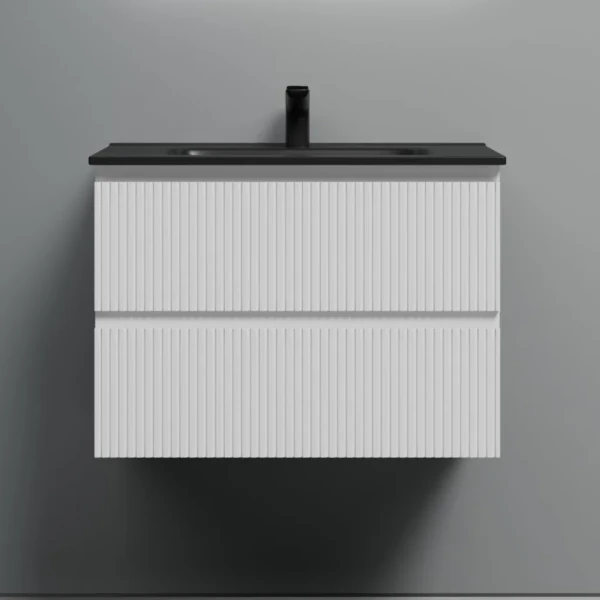 Тумба с раковиной Sancos Snob T 70 bianco, раковина CN7007MB