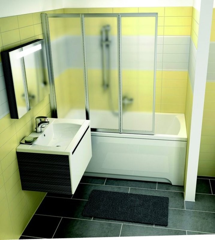 Акриловая ванна Ravak Classic 170x70 см, пристенная, белая, на ножках