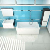 Акриловая ванна Ravak Classic 170x70 см, пристенная, белая, на ножках