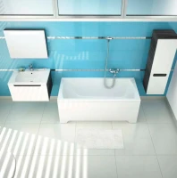 Акриловая ванна Ravak Classic 170x70 см, пристенная, белая, на ножках