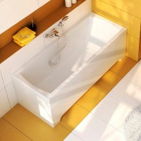 Акриловая ванна Ravak Classic 170x70 см, пристенная, белая, на ножках