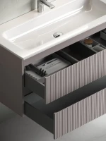 Тумба с раковиной Sancos Snob T 80 см, doha soft