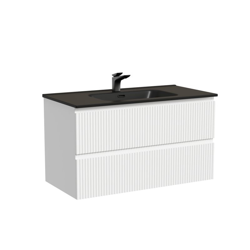 Мебель для ванной комнаты Sancos Snob R 90 bianco, раковина CN7002MB