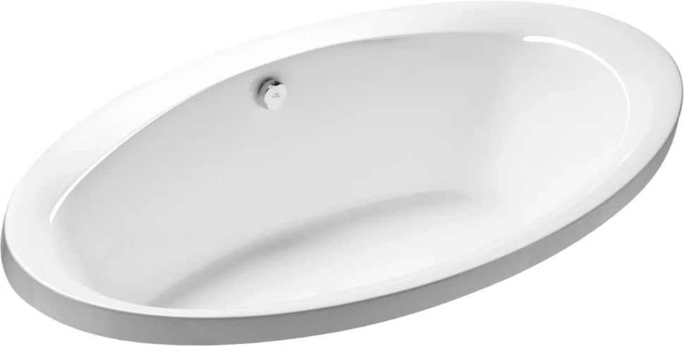 Акриловая ванна Excellent Lumina 190x95 см, отдельностоящая, белая, овальная, с каркасом