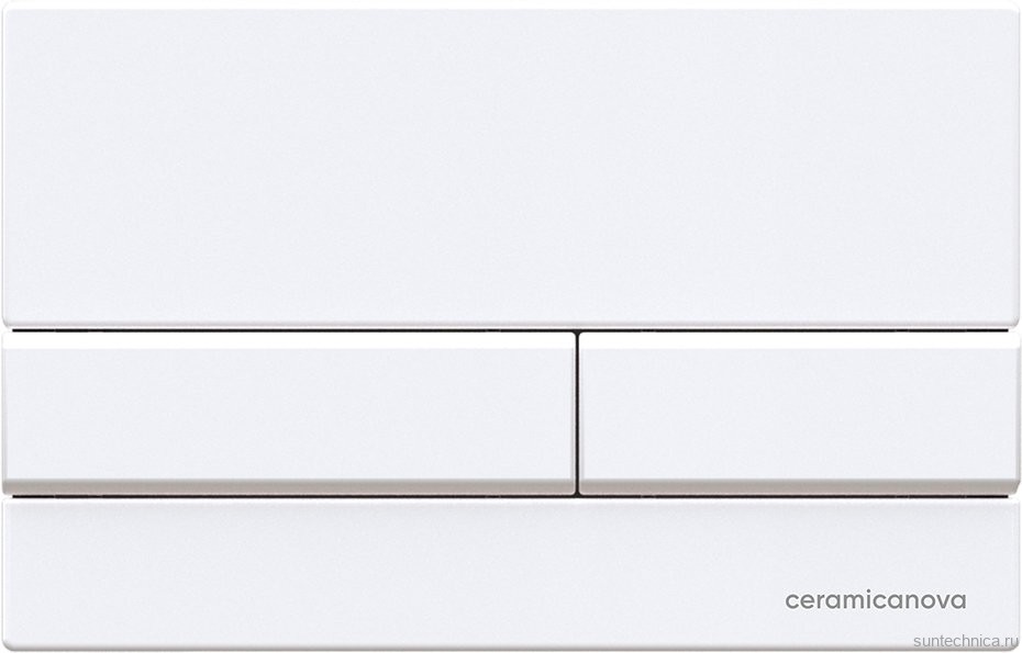 Комплект Унитаз подвесной Ceramicanova Metropol CN4002 безободковый, с микролифтом + Инсталляция Envision CN1002W + Кнопка Flat, белая