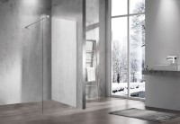 Душевая перегородка Vincea Walk-in VSW-1H800CL 80 см, профиль хром, стекло прозрачное