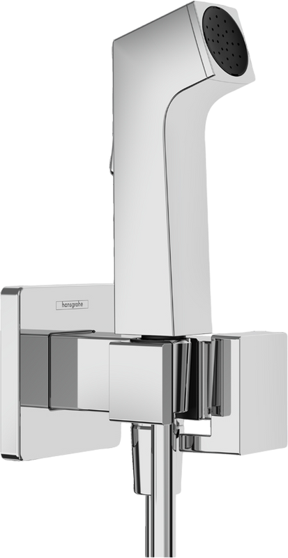 Гигиенический душ Hansgrohe Bidette E 1jet 29233000 со смесителем, C ВНУТРЕННЕЙ ЧАСТЬЮ, хром