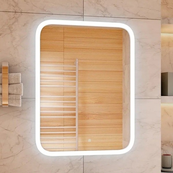 Зеркало CONTINENT Glamour 50х70 с подсветкой