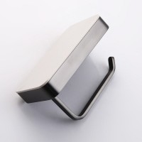 Держатель для туалетной бумаги Abber Westen AA1730NG с полкой для телефона, никель