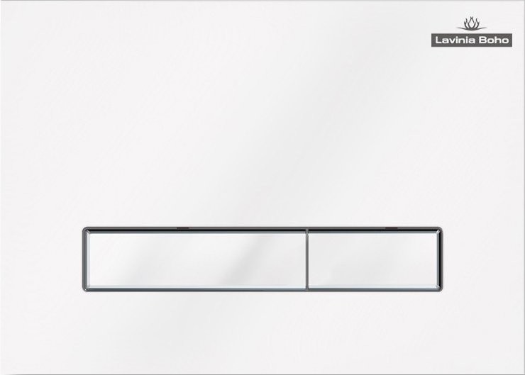 Комплект Lavinia Boho Унитаз подвесной Biore Rimless 3304102R + Крышка-сиденье Biore 33290410 с микролифтом + Инсталляция RelFix 38010020 + Кнопка RelFix 3805003W белая, хром